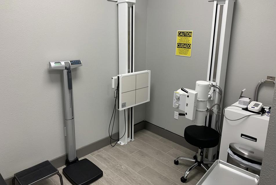 Allen Auto Accident Injury Care In Allen xray room